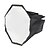 levne Měkké pouzdro-Octangle skládací Speedlight Flash Soft Box (Black + Silver, M-Size)