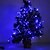 preiswerte LED Lichterketten-10m Leuchtgirlanden 100 LEDs LED Diode / EL Blau Party / Hochzeit / Weihnachtshochzeitsdekoration 220-240 V 1 set / IP44