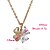 cheap Vip Deal-BIN BIN Women&#039;s 18K Gold Zircon Pendant Incl. Chain(D0238)