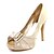 cheap Women&#039;s Heels-Women&#039;s Wedding Shoes Peep Toe/Comfort Heels Wedding/Office &amp; Career/Dress Black/Red/White/Gold