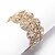 billiga Armband-Manschett Legering Armband Smycken Guld Till Bröllop Party Speciellt Tillfälle Årsdag Gåva Dagligen / Casual
