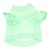 abordables Vêtements pour chiens-Chien Tee-shirt Rayure Vêtements pour Chien Respirable Vert Costume Coton XS S M L