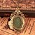 levne Módní náhrdelníky-Vintage Diamante přívěsek
