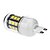 cheap LED Bi-pin Lights-460lm G9 LED Corn Lights T 31 LED Beads Cold White 220-240V / #