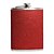 levne přizpůsobili Drinkware-Personalizované Den otců dárek stříkající 8 oz PU kůže velká písmena baňky (růže, červená, černá)