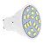 voordelige led-spotlight-10 stuks 1.5 W LED-spotlampen 450-550 lm GU10 18 LED-kralen SMD 5630 Warm wit Koel wit 220-240 V
