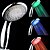 baratos Cabeças de Chuveiro LED-3-Color sensível à temperatura LED cor alterando chuveiro de mão