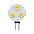 levne LED bi-pin světla-LED bodovky 260 lm G4 6 LED korálky SMD 5630 Teplá bílá 12 V / #