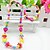 cheap Jewelry Sets-Jewelry Set - Cross, Heart, Love Colorful Include Rainbow For Party