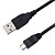 ieftine USB-USB 2.0 bărbați Micro USB 2.0 Male Cablu Negru (1M)