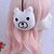 cheap Videogame Cosplay Accessories-Jewelry Inspired by Dangan Ronpa Monokuma Anime / Video Games Cosplay Accessories Earrings Faux Fur Men&#039;s Halloween Costumes