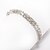 cheap Bracelets-Cuff Alloy Bracelet Jewelry Silver For Wedding Party Special Occasion Anniversary Gift Casual / Engagement