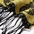 abordables Guantes de esquí-Pattern Owl Fibra Acrílica Verde + amarillo cálido invierno de la bufanda con las borlas