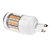 billige LED-lys med to stifter-1pc 3.5 W 200-250 lm G9 LED-kolbepærer T 31 LED Perler SMD 5050 Varm hvid 220-240 V