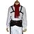 preiswerte Anime-Kostüme-Inspiriert von Angriff auf Titan Mikasa Ackermann Anime Cosplay Kostüme Japanisch Cosplay-Anzüge Solide Langarm Mantel Hemd Hosen Für Herren Damen / Taille Accessoire / Gürtel / Gurt / Abzeichen