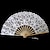cheap Aisle Runners &amp; Decor-Material Party / Evening Hand Fans Bamboo Ribbons Floral Theme Classic Hand Fan