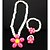 cheap Jewelry Sets-Girls&#039; Jewelry Set Party Pearl Resin Flower Sunflower 1 Necklace 1 Bracelet 1 Ring
