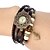 cheap Bracelet Watches-Women&#039;s Fashion Watch / Bracelet Watch / Wrist Watch Band Flower / Vintage / Heart shape Black / Blue / Red