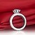 cheap Rings-Ring Women&#039;s Diamond Silver / Sterling Silver / Platinum Plated Silver / Sterling Silver / Platinum Plated Love5 / 6 / 7 / 8 / 8½ / 9 /