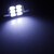 abordables Lampes Extérieures de Voiture-Guirlande Automatique Blanc froid 2W SMD 5730 6000Lumières pour tableau de bord Eclairage plaque d&#039;immatriculation Feux stop Feux