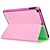 cheap iPad Accessories-Case For Apple with Stand Full Body Cases Solid Color Genuine Leather for iPad Air