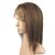 billiga Hårförlängningar och löshår-Lace Front Yaki raka 8 Inch Remy hår 4 färger tillgängliga