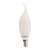 billige Lyspærer-E14 - 2 Stearinlys Pærer (Warm White