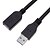 billige USB-kabler-USB 3.0 Mand til Kvinde Extender Cable Black (1.5m)