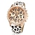 abordables Relojes de moda-Mujer Reloj de Moda Cuarzo PU Banda Leopardo Múltiples Colores