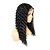 billige Lace-parykker af menneskehår-20inch Brazilian Remy Hair Front Lace Wig Deep Wave Off Black