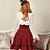 رخيصةأون ملابس ثقافية واثنية-أنيق الالتفاف نسائي للفتيات ياباني ازياء تأثيري بقع متوسط ​​الطول