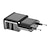 billige Ladere til telefoner og nettbrett-Stasjonær lader / Bærbar lader USB-lader Eu Plugg Flere porter 2 USB-porter 2.1 A til