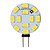 olcso Kéttűs LED-es izzók-1db 1.5 W LED szpotlámpák 420-500 lm G4 12 LED gyöngyök SMD 5730 Meleg fehér Hideg fehér 12 V
