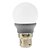 billige Lyspærer-3W B22 LED-globepærer 12 leds SMD 2835 Mulighet for demping Kjølig hvit 6500lm 6500KK AC 220-240V