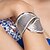 voordelige Armbanden-Elegant legering met strass huwelijk bruids armband