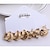 cheap Earrings-XINXIN Women&#039;s 18K Gold Zircon Earrings ER0246