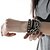 abordables Bracelet-Bracelets en cuir Femme Multirang Cuir Punk Multicouches Bracelet Bijoux Noir Marron Blanche pour Soirée Quotidien Décontracté