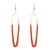 cheap Earrings-Women&#039;s Drop Earrings Ladies Earrings Jewelry Black / Orange For Wedding Party Daily