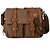 رخيصةأون حقائب الساعي-Men&#039;s Unisex Shoulder Messenger Bag Laptop Bag Crossbody Bag Canvas Daily Black Khaki Brown Coffee