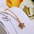 levne Vip Deal-Xinxin Dámské 18K Gold Zircon náhrdelník D0624