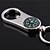 voordelige Customized Key Chains-Gepersonaliseerde Gegraveerde Gift Curve Kompas Style vormige sleutelhanger