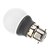 billige Lyspærer-3W B22 LED-globepærer 12 leds SMD 2835 Mulighet for demping Kjølig hvit 6500lm 6500KK AC 220-240V