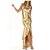 cheap Men&#039;s &amp; Women&#039;s Halloween Costumes-Sexy Women’s Egyptian Queen Golden Halloween Costume(3 Pieces)