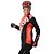 economico Giacche e gilet da uomo-Mysenlan Per donna Manica lunga Rosso Blu Bicicletta Giacca di pelle Top Tenere al caldo Antivento Gli sport Inverno Poliestere Vello Abbigliamento