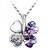 voordelige Kettingen-Elegant decoratieve Four Leaf Clover Women&#039;s Necklace