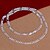 levne Náhrdelníky-Stylové měděné postříbřené Pánský náhrdelník