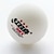 billige Bordtennis-6 Ping Pang / Table Tennis Ball Plast Høj Elasticitet Til Tennis Bordtennis Indendørs