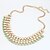 levne Módní náhrdelníky-Dámská Euramerican módní Gemmy pryskyřice vícevrstvý náhrdelník