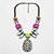 cheap Necklaces-Women&#039;s Fashion Fluorescence Alloy Gemmy Necklace