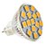 baratos Luzes LED de Dois Pinos-2W 180-220lm GU5.3(MR16) Lâmpadas de Foco de LED MR11 15 Contas LED SMD 5050 Branco Quente 12V